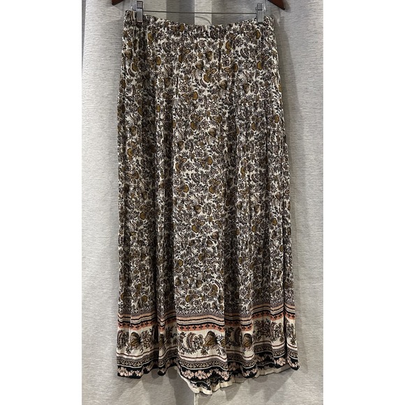 Garnet Hill Dresses & Skirts - Garnet Hill Maxi Skirt Womens Size Medium Boho Print